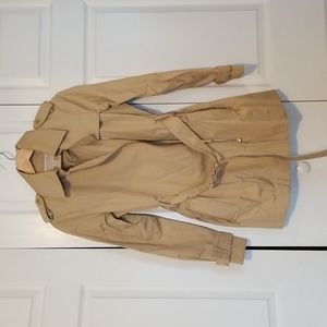Michael by Michael Kors moto trench coat